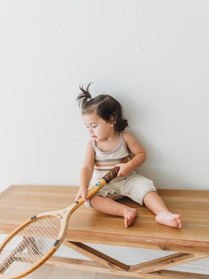 L'ovedbaby - Wholesale Jumpsuit - Baby - Organic Terry Cloth Overall in Neutrals