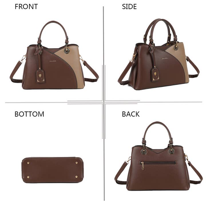 Gallantry - Vente Sac à main avec poignée sur le dessus – femme - Harmonie Trio (M-9431)8