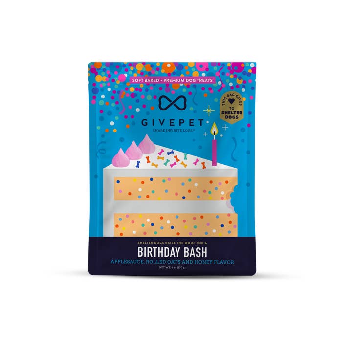GivePet - Wholesale Pet Treats - Dog - Birthday Bash
