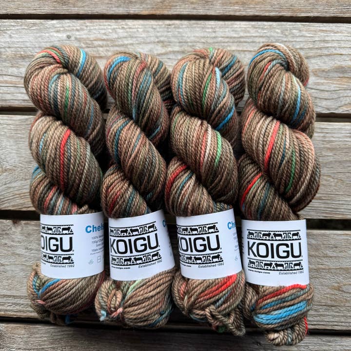 Chelsea Aran Merino Yarn -group B for wholesale by Koigu Wool Designs