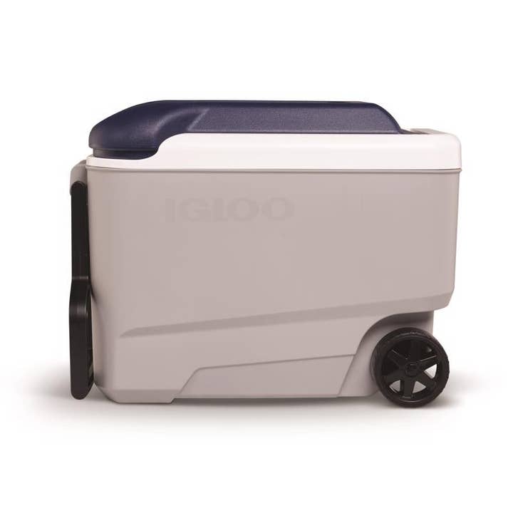 Everyday Supply Co - Wholesale Cooler/Cooler Bag - IGLOO - Igloo MaxCold Gray 40 qt Roller Cooler0