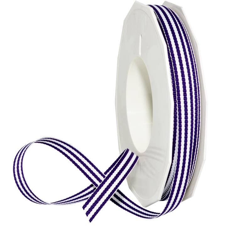 Morex Ribbon - Wholesale Ribbon - Gift Wrapping - #995 GROSGRAIN STRIPES 3/8"8