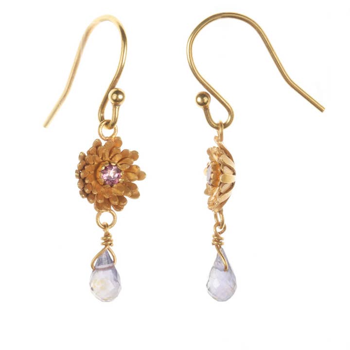 Amanda Coleman Jewelry - Wholesale Dangle Earrings - Dahlia Briolette Drop Earrings4