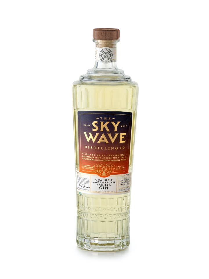 Sky Wave Orange and Madagascan Vanilla Gin for wholesale by Sky Wave