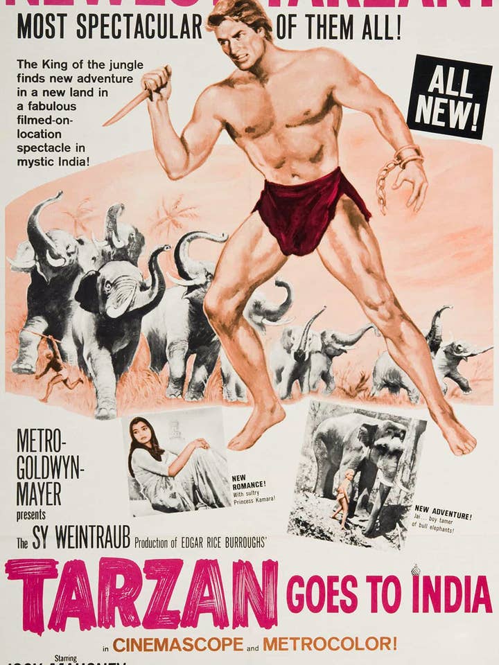 Tarzan Goes to India (1962) Vintage Movie Poster for wholesale by Keep Calm Collection