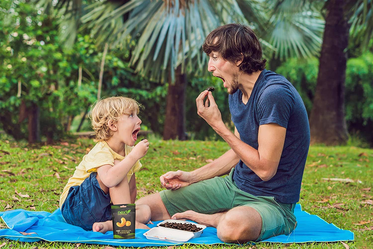 Next Organics - Wholesale Nuts - Org Dark Choc Cashews 4 oz3