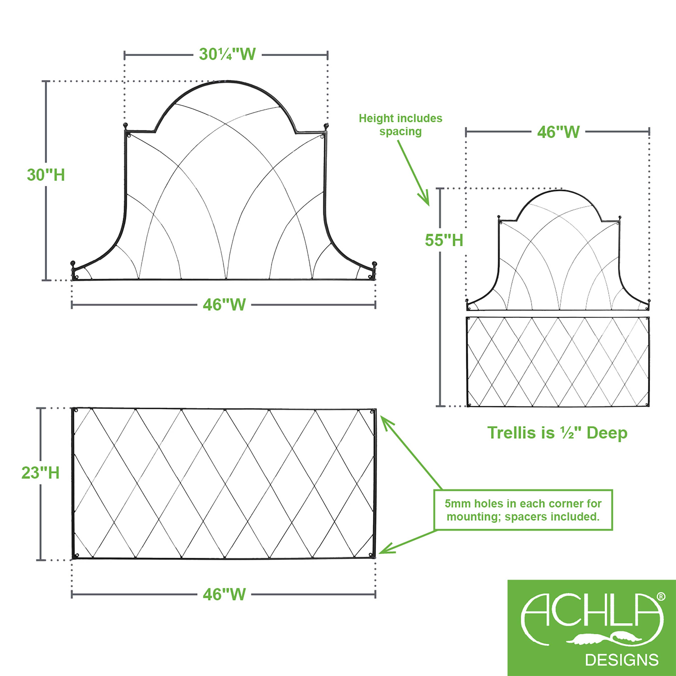 ACHLA Designs - Wholesale Trellis - Somerset Trellis1