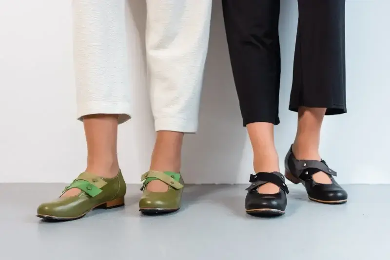 Libertad Avenue - Vente Ballerines – femme - Ballerines sport rétro pour femmes Sakura3