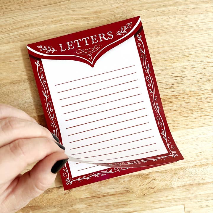 Red Letter Day Notepad for wholesale by Sablewood Paper Company