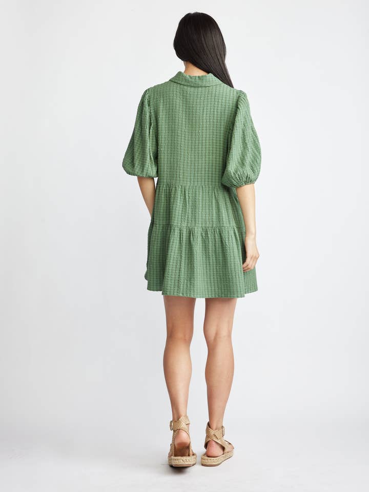 Fennel Kourt Mini Shirt Dress for wholesale on Faire