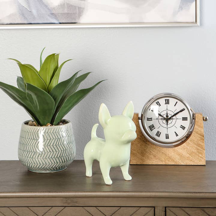 NAYOTHECORGI – Großhandel Dekofigur – Stehende Chihuahua-Keramikstatue15