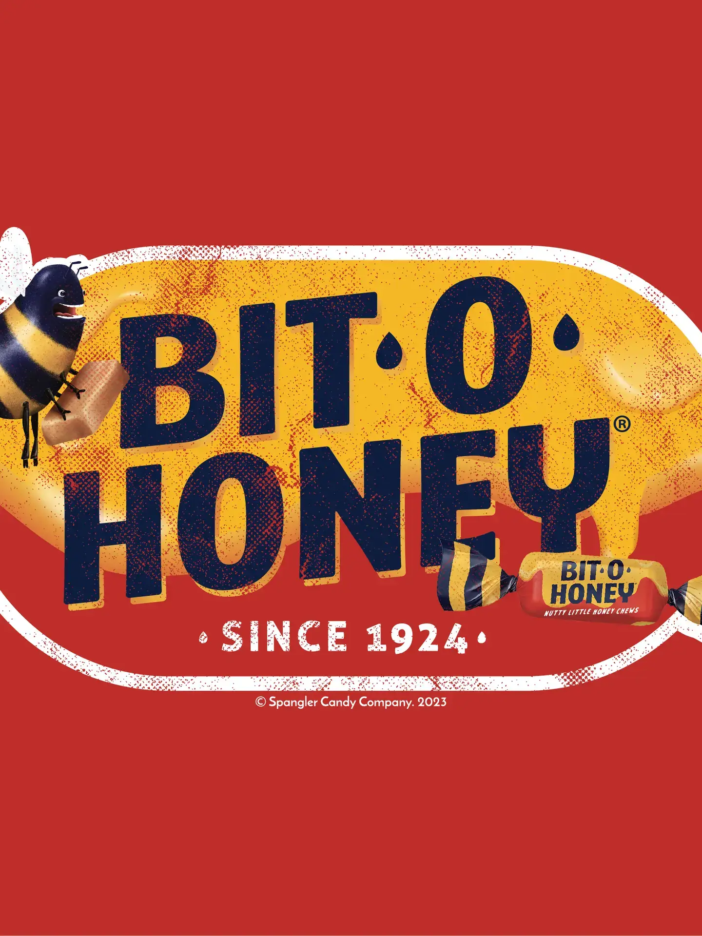 Grandpa Joe's Candy Shop - Wholesale Screen Printed T-Shirt - Unisex - Bit-O-Honey Since 1924 Vintage Tee, T-Shirt3