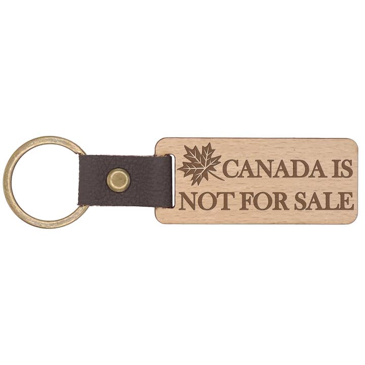 Imagine Imports - Wholesale Keychain - Unisex - Canada is not for sale keychain3