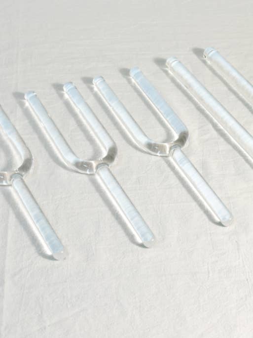 Crystal Quartz Tuning Forks for wholesale by Kasia