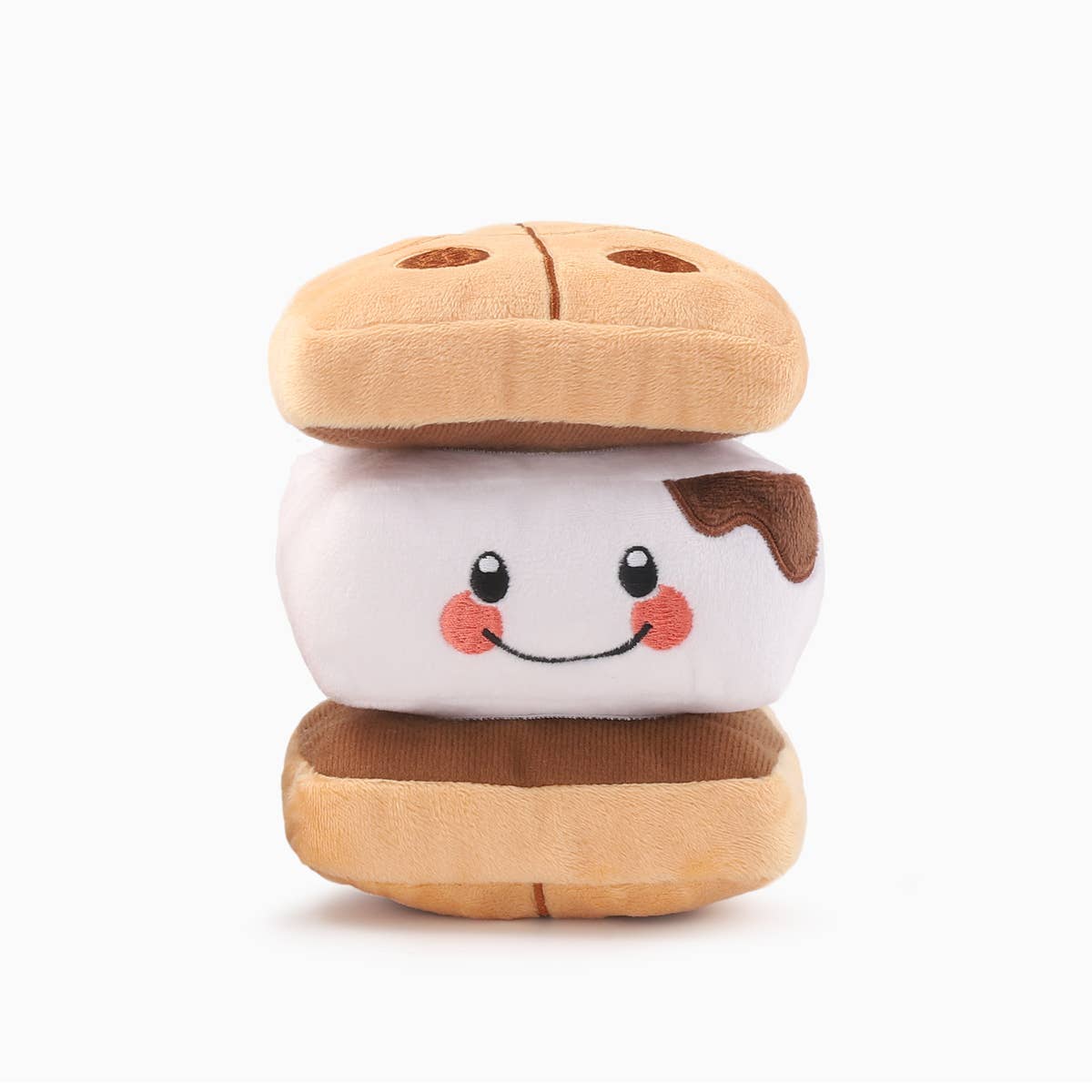 Hugsmart Products Inc - Wholesale Pet Plush Toy - Dog - HugSmart Pet - Camping Pups | S’more - Dog Plush Toy