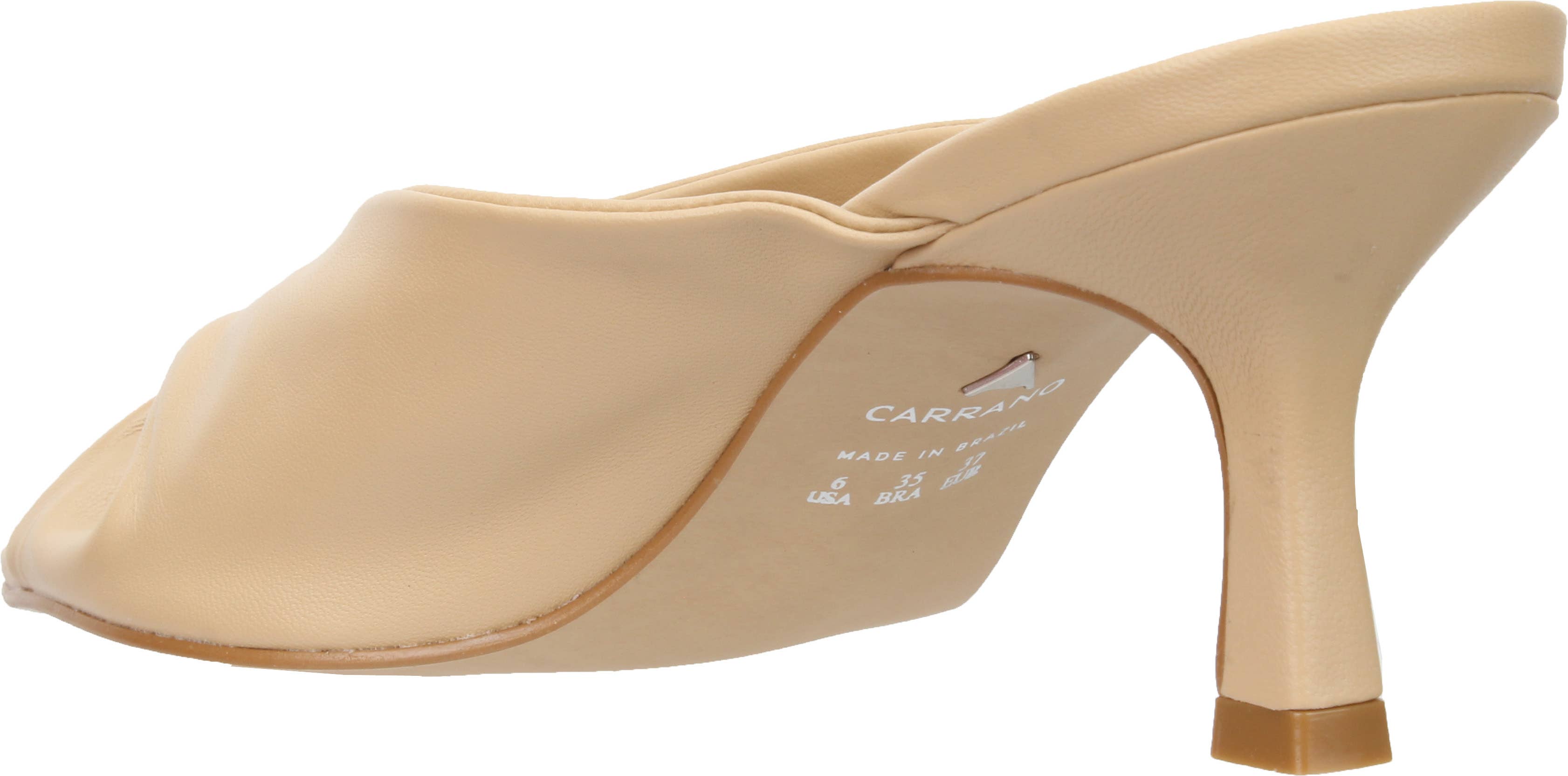 Carrano - Wholesale Low Heels - Women's - Sage - Leather Slide Sandal 322002F4