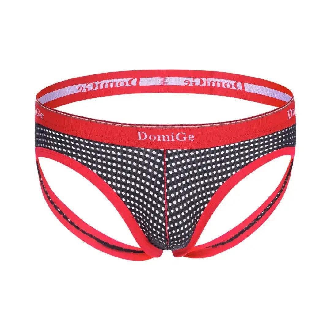 DomiGe - Vente Sous-vêtements – homme - Jockstraps Bold & Breezy pour hommes avec ceinture à logo - Sous-vêtements pour hommes Unleash Your Freedom2