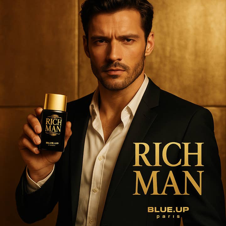 SDI-PARIS - Wholesale Perfume/Eau de Toilette - Blue-Up Rich Man Duke – Men's Eau de Parfum 100 ml5