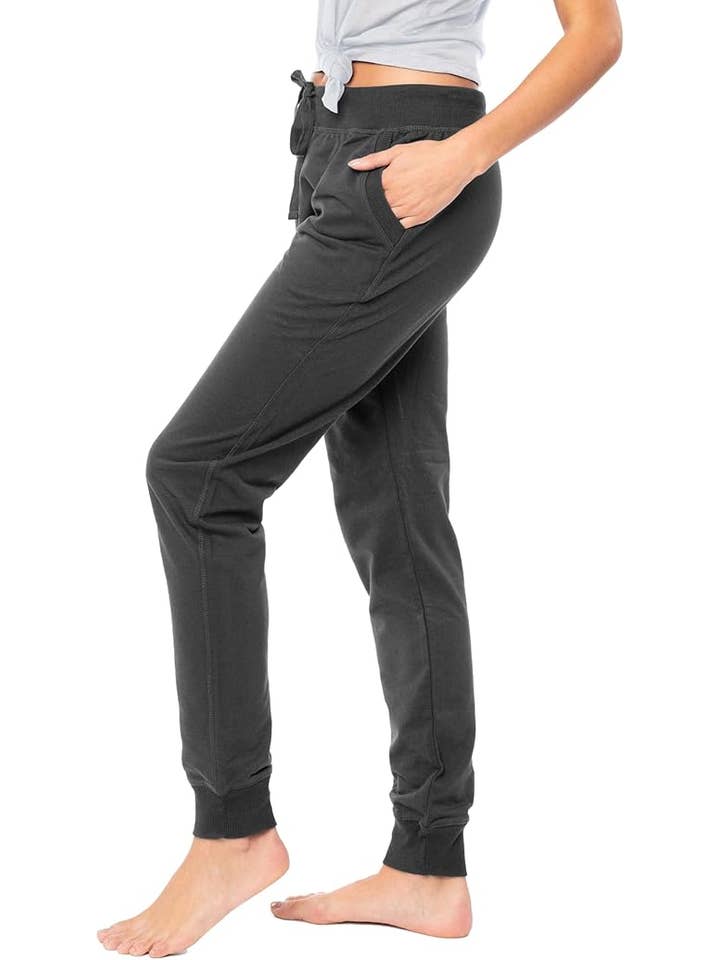 I-Wear Brands – Engroshandel Loungesweatpants/jogginbukser – til kvinder – Kvinders franske terry jogger sweatpants14