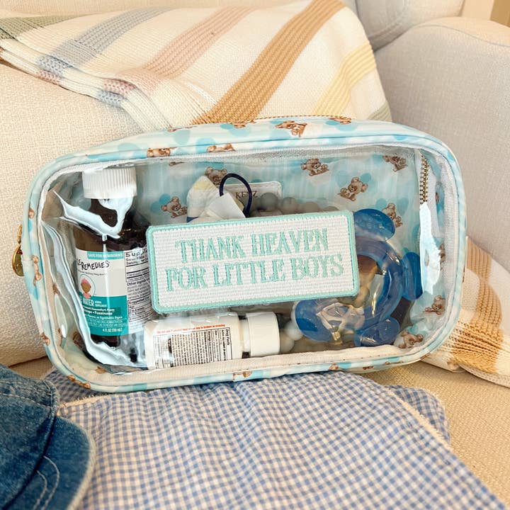 KENZKUSTOMZ - Wholesale Makeup/Cosmetic Bag - Thank Heaven - Medium Clear Bag6