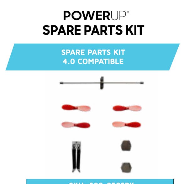 Kit de pièces de rechange pour PowerUp 4.0 pour la vente par PowerUp Toys