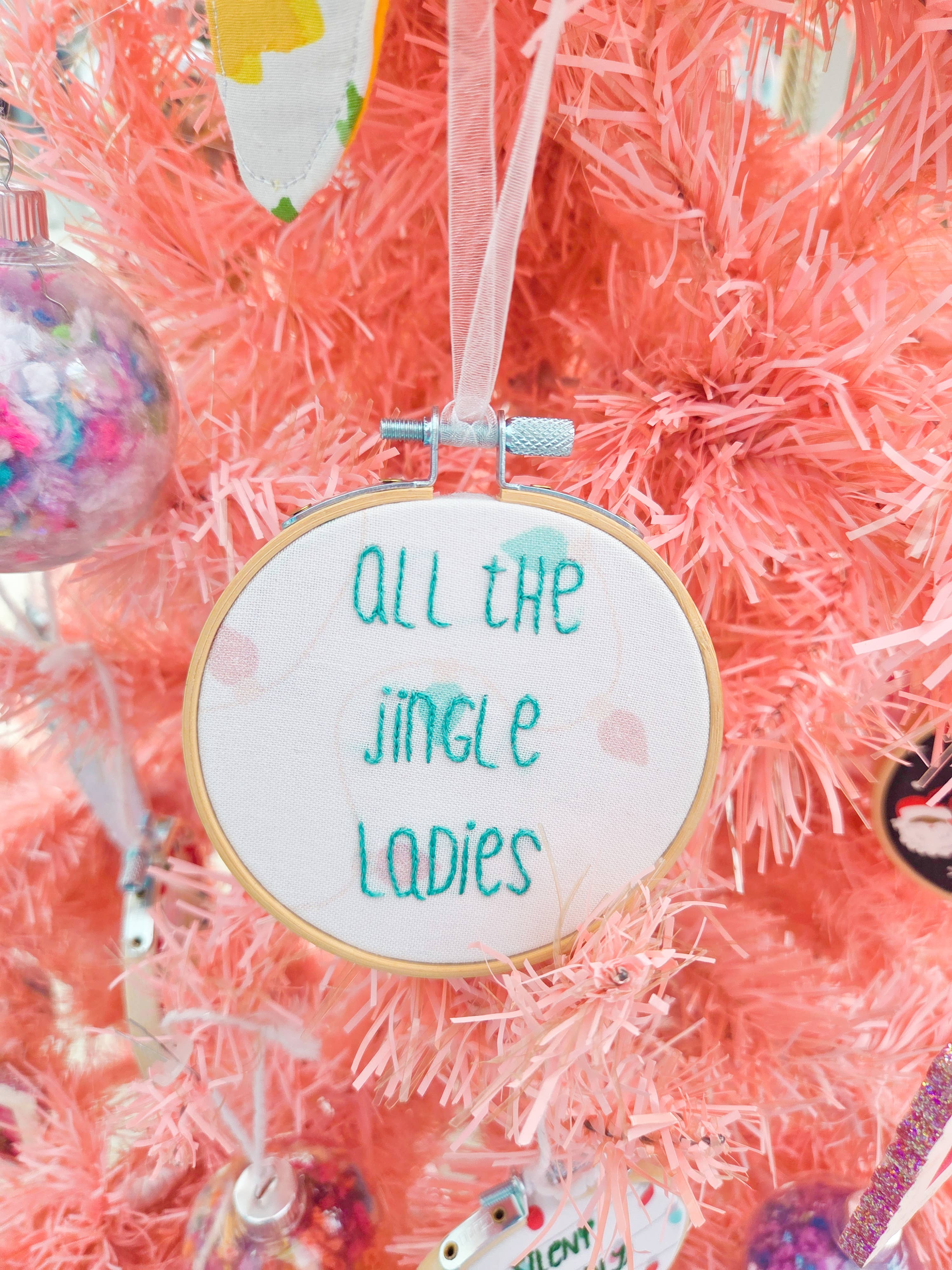 Catie Unthreaded - Wholesale Ornament Set - 3" Embroidered Christmas Ornaments (10 pk)3