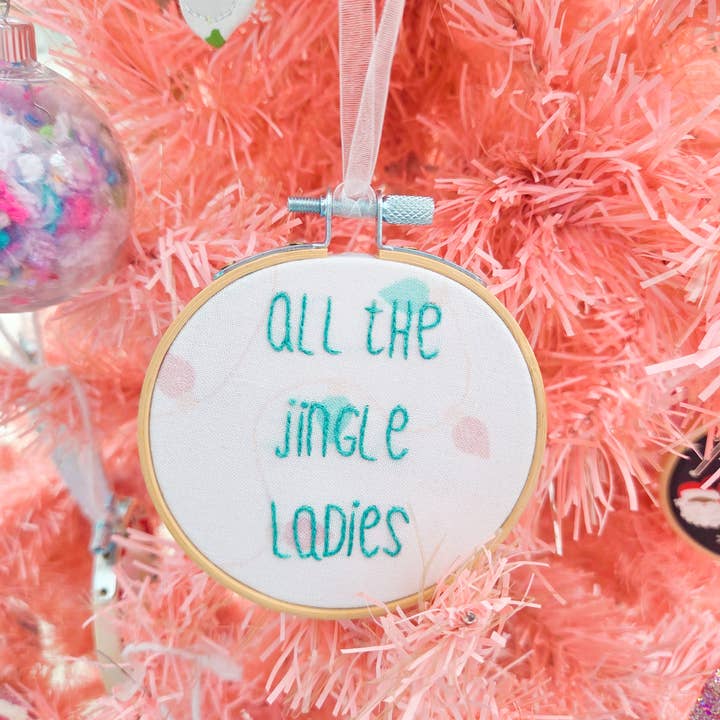 Catie Unthreaded - Wholesale Ornament Set - 3" Embroidered Christmas Ornaments (10 pk)3