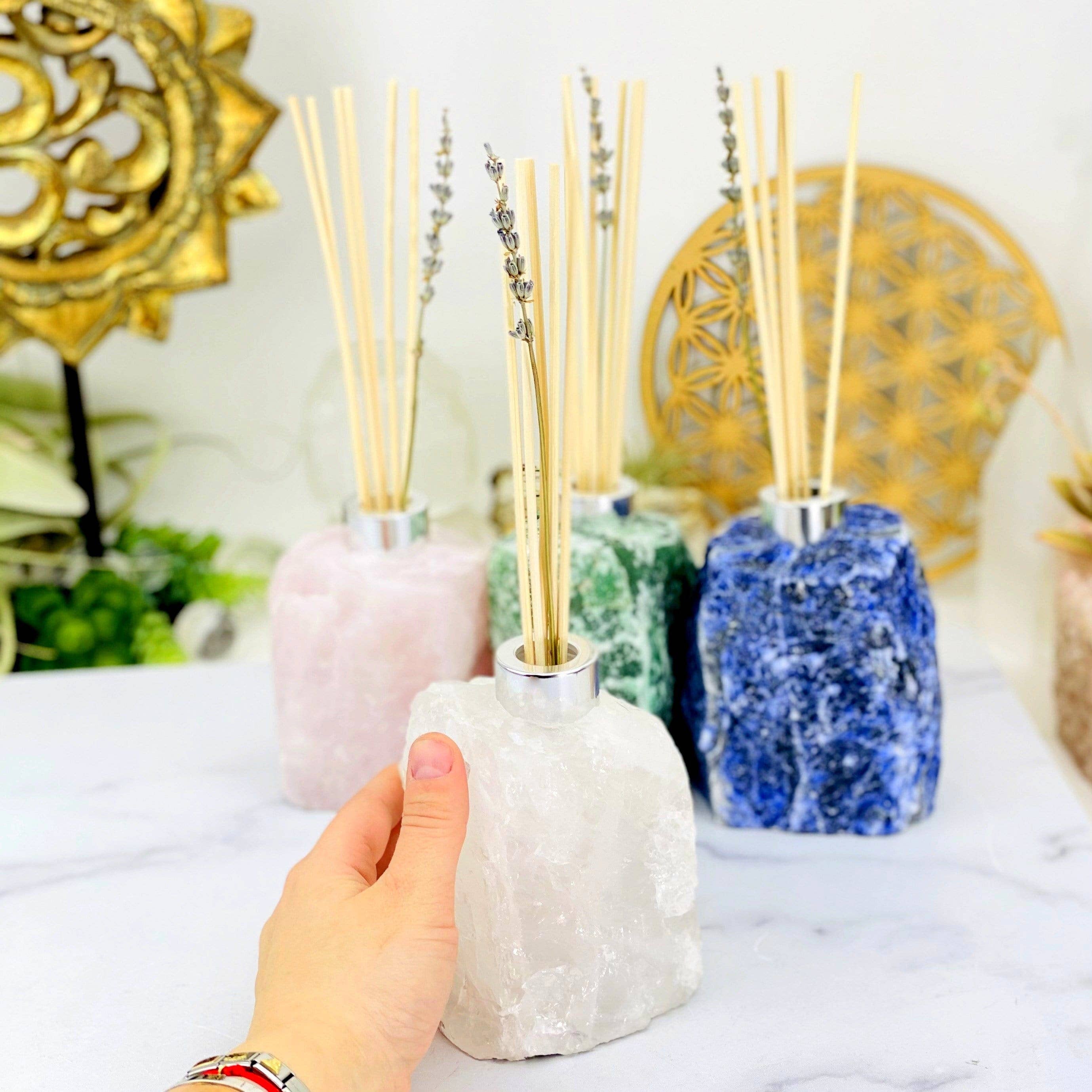 Rock Paradise - Wholesale Reed Diffuser - Rough Stone Crystal Diffuser Bottle 5