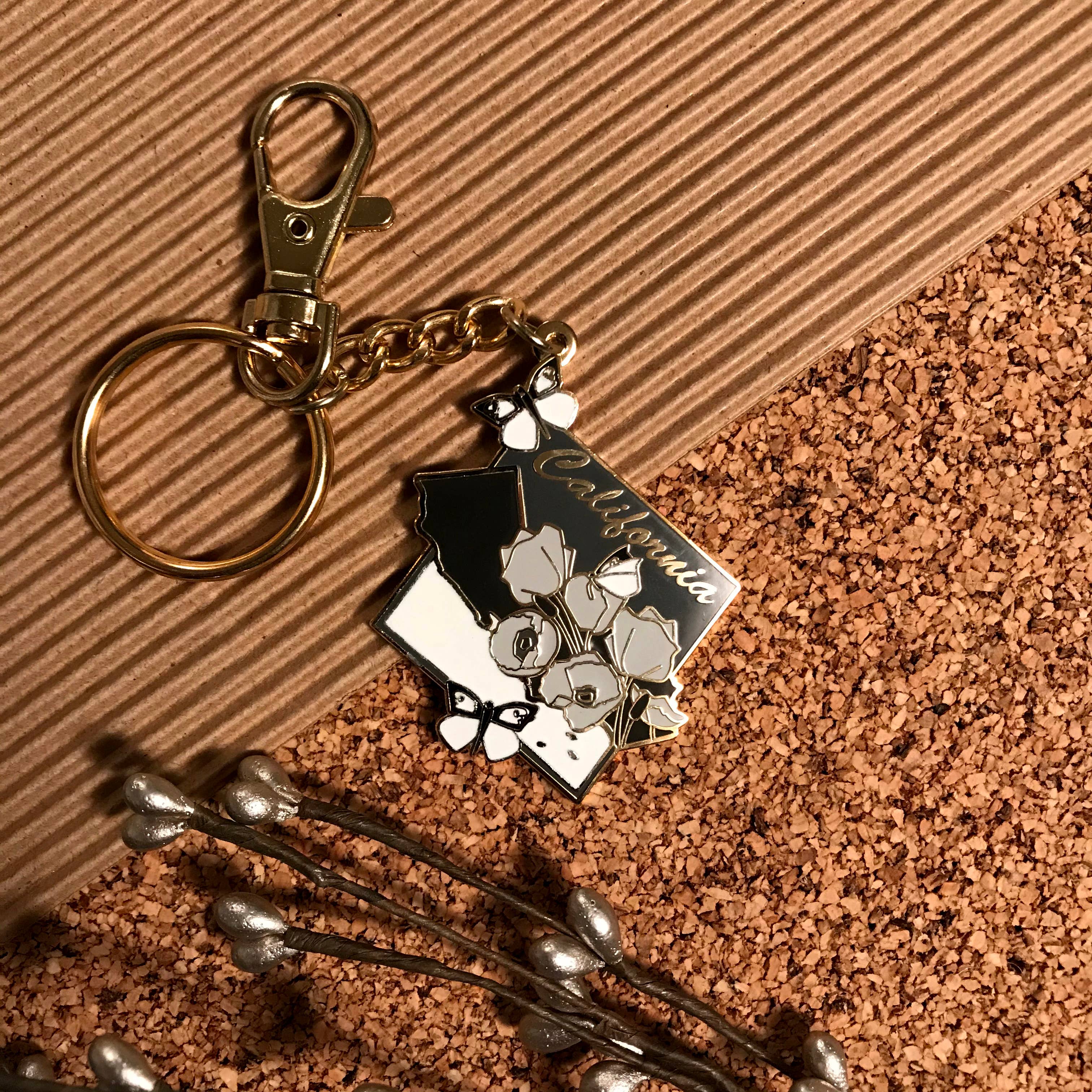 Adele by Adele Jackson - Wholesale Keychain - Women's - California State Keychain6