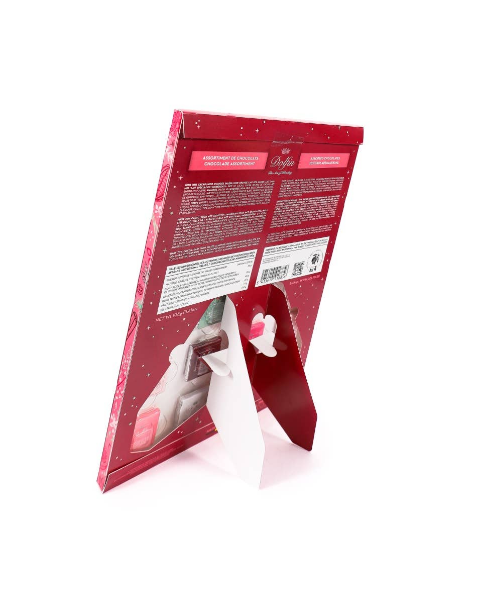Dolfin - Wholesale Chocolate Box - Dolfin Advent Calendar - “Christmas Wreath”2