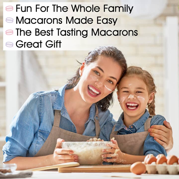 W4W products - Wholesale DIY Food Kit - Macalicious Macs DIY Baking Kit - Yields 24 French Macarons