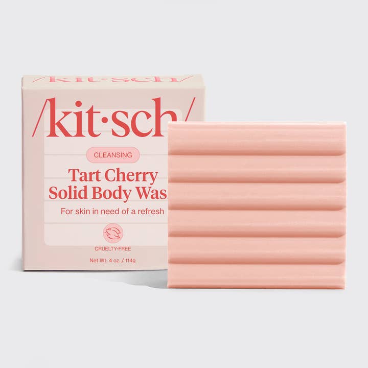 KITSCH - Wholesale Bar Soap - Cleansing Tart Cherry Solid Body Wash
