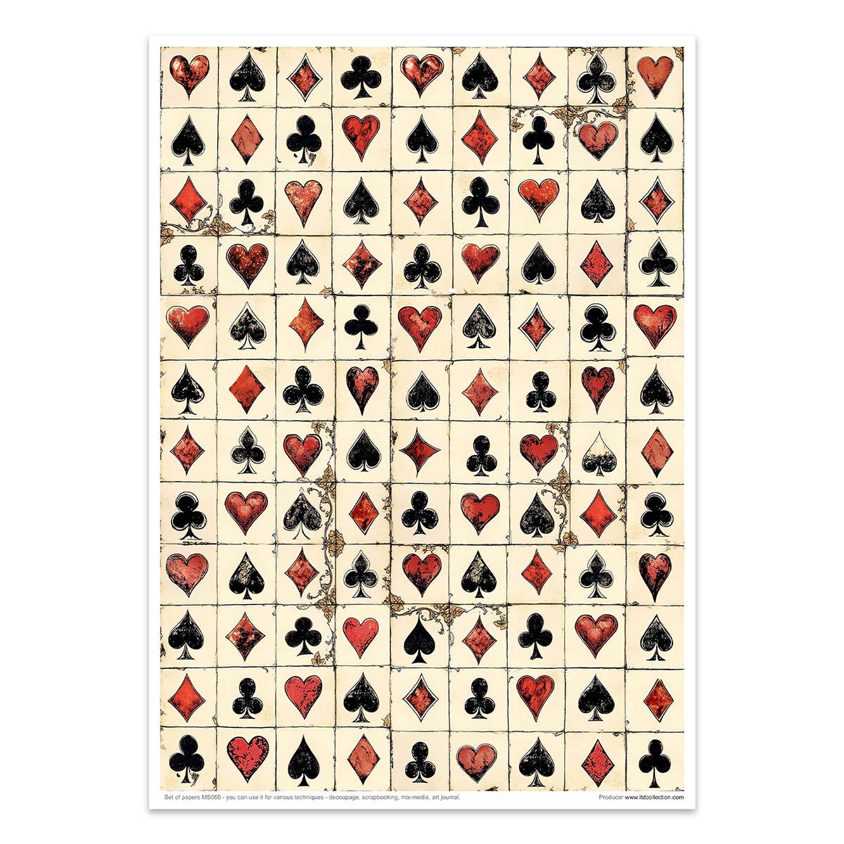 ITD Collection - Wholesale Craft Supplies - Creative set MS050 - Alice's Magic - a world without logic-211