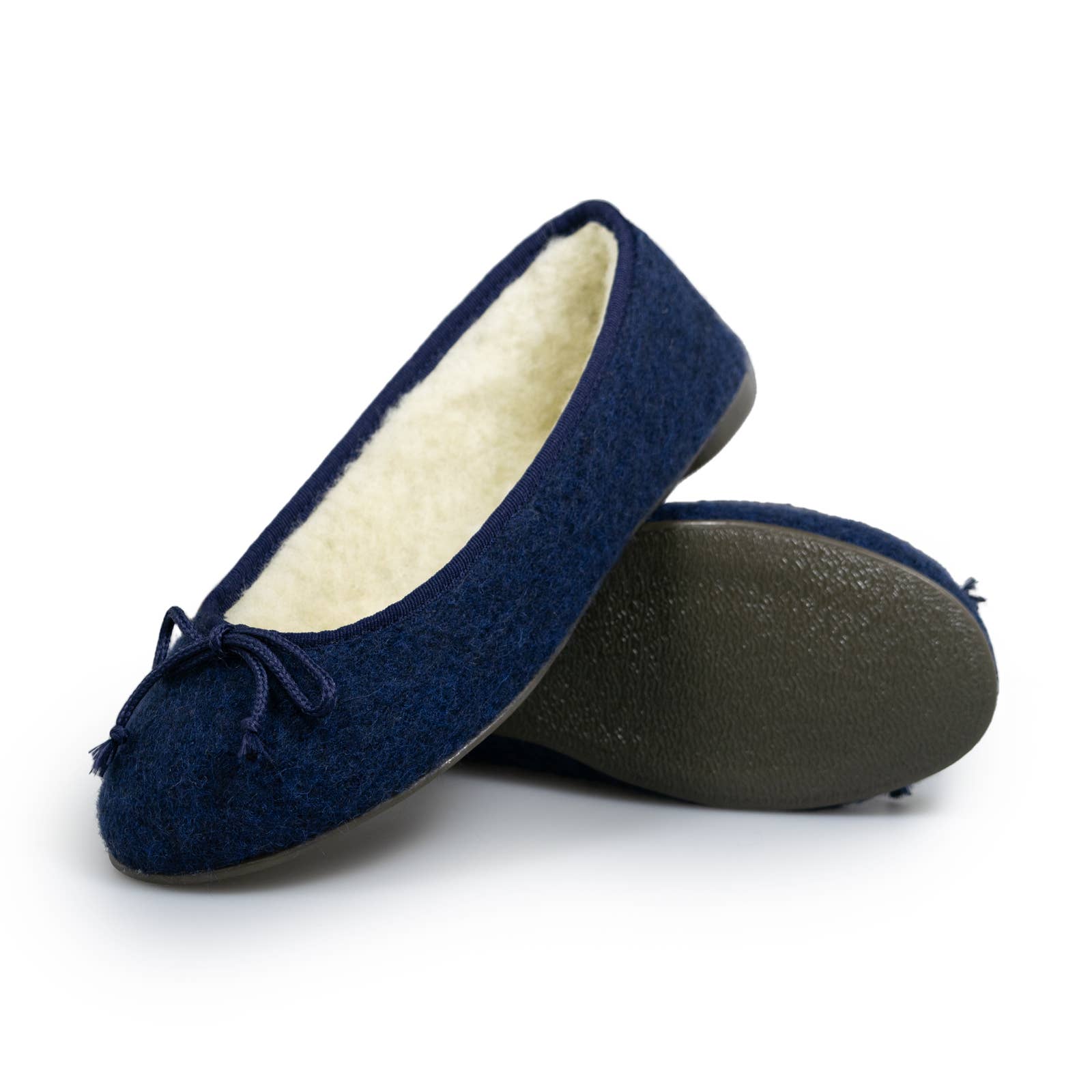HAIKON HADA - Wholesale Slippers - Women's - Warm Marino ballerinas shoes to be at home2