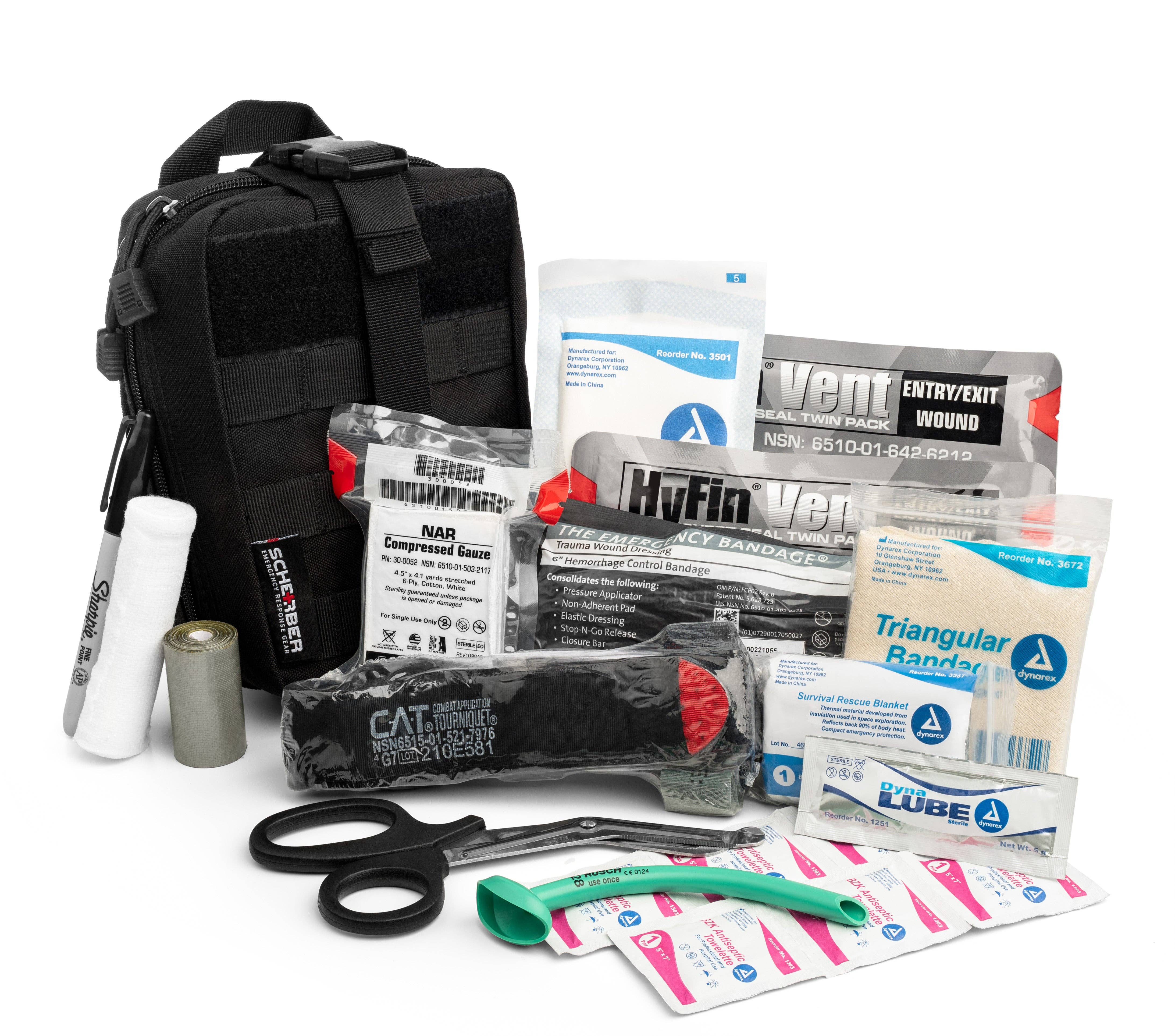 Scherber – wholesale First aid kit – Scherber Premium IFAK Kit Trauma Pack - Fully Stocked0