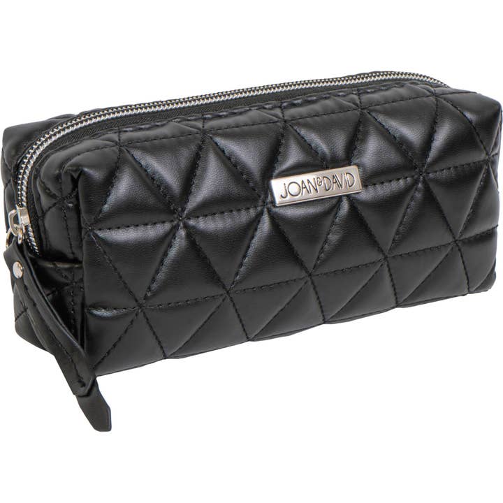 Magid - Wholesale Make-up/cosmetic bag - Joan & David The Triangle Quilted 4 Piece Cosmetic Bag Set13