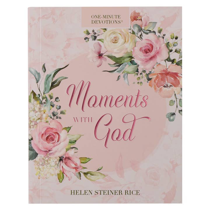 One-Minute Devotions Moments with God Softcover for wholesale by Christian Art Gifts