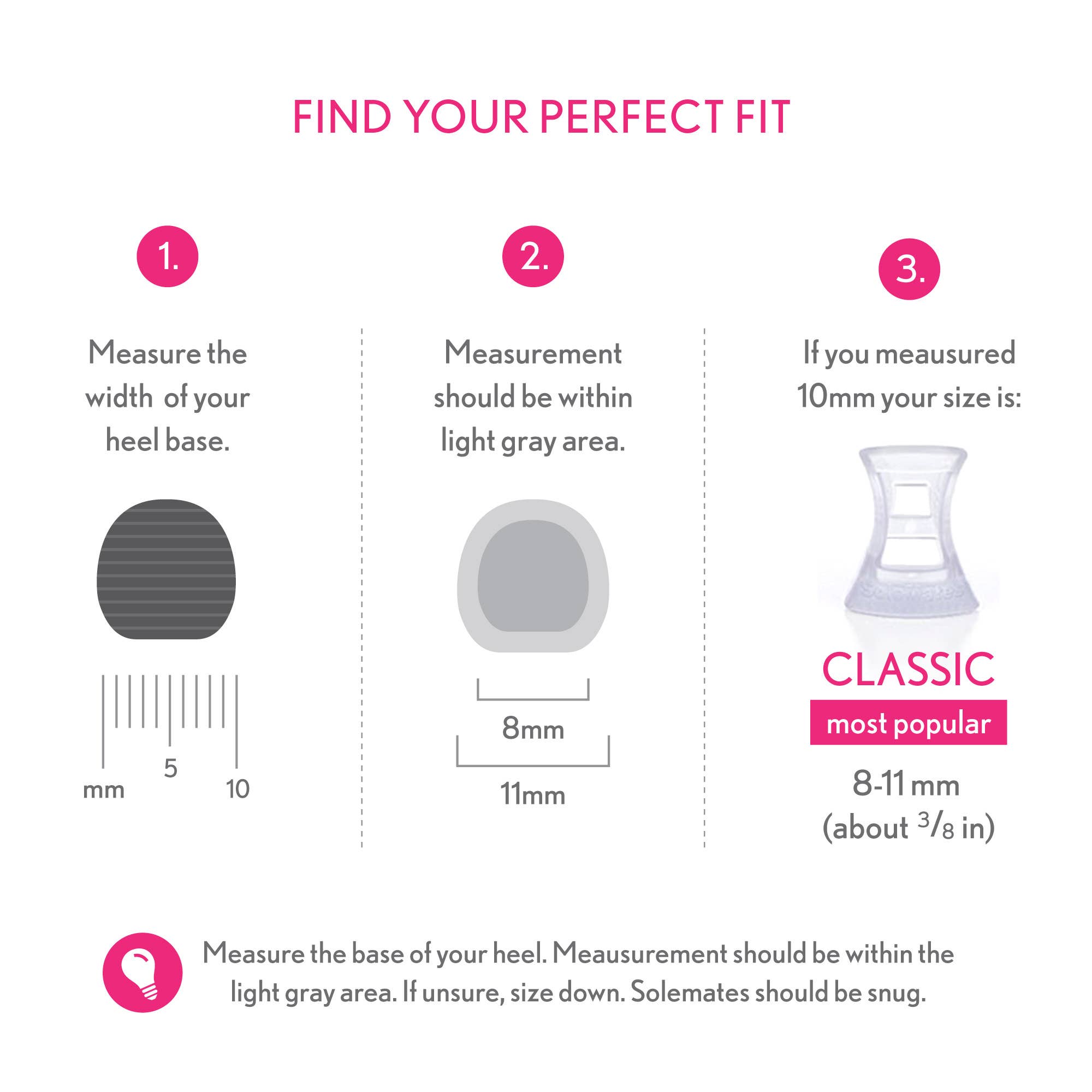 Solemates - Wholesale Shoe Accessories - Complete Collection - Multi-Pair Set of High Heel Protectors4