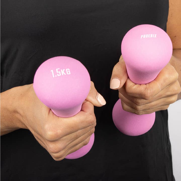 Phoenix Fitness - Wholesale Fitness Equipment - Dumbbell 1.5Kg Pink