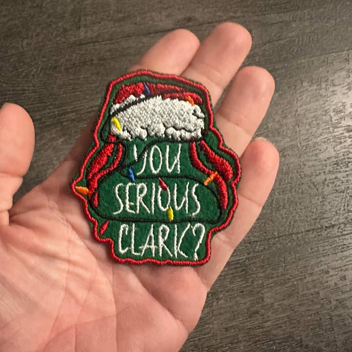 Eric Hill Designs, LLC - Wholesale Patch - Serious Clark Patch1