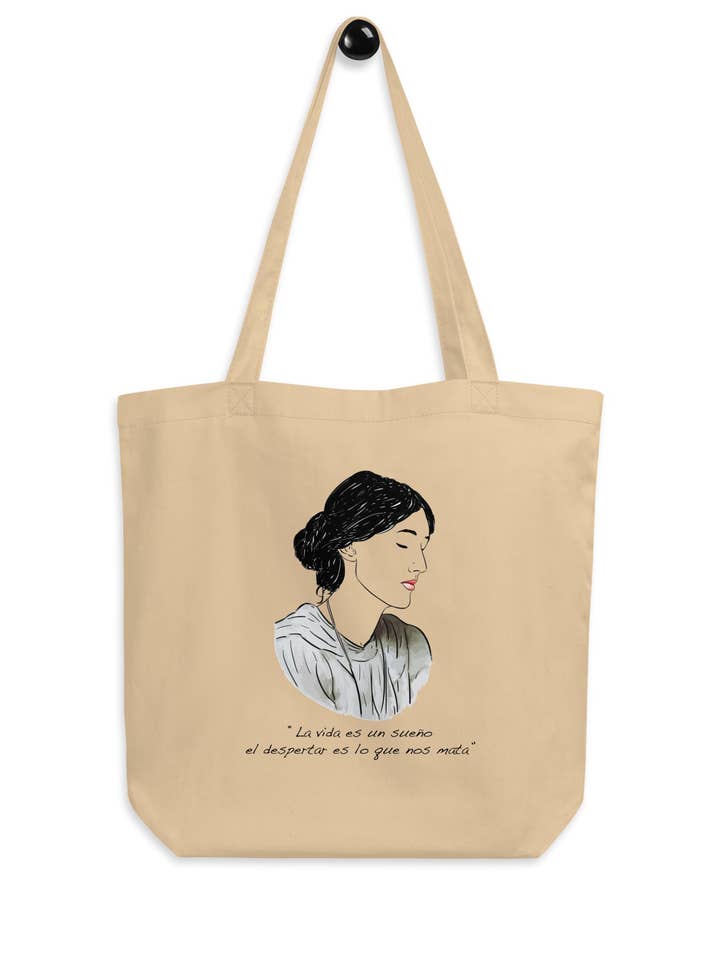 Virginia Woolf Ecobag for wholesale by El loco del Pelo Rizo