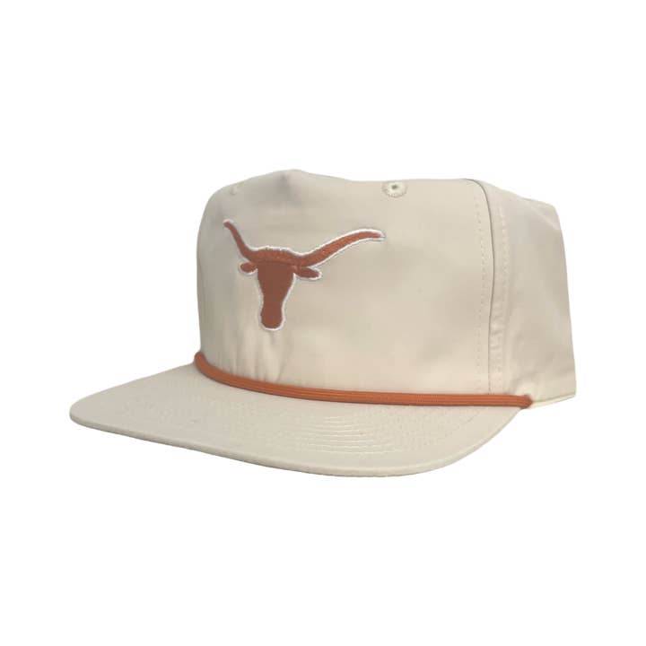 Last Stand Hats, LLC - Wholesale Baseball Cap - Unisex - Texas Longhorns - The Cream Rope Hat2