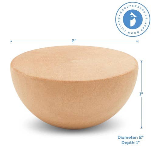 Woodpeckers Crafts - Wholesale Craft Supplies - Wooden Split Balls7