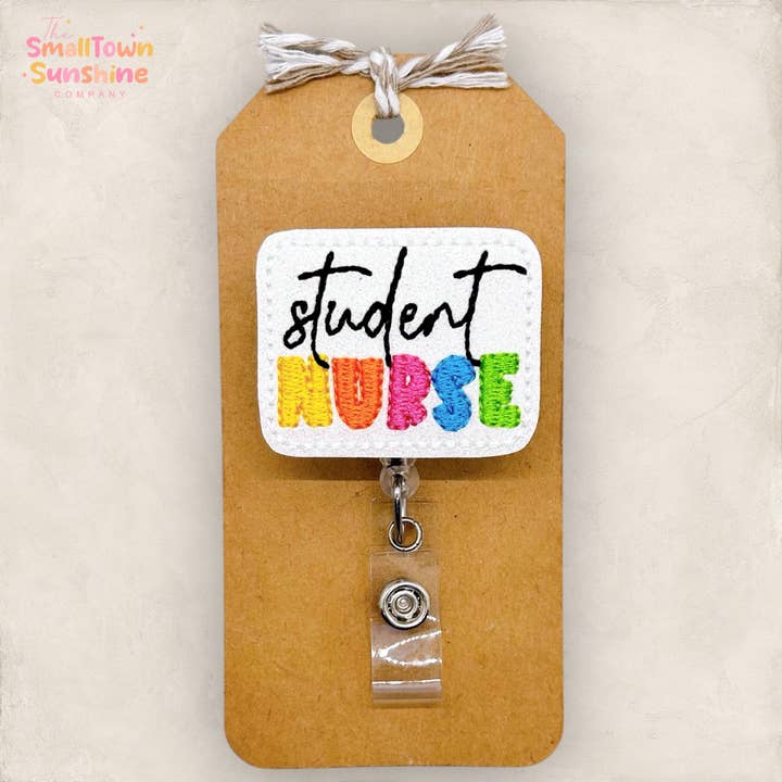 Student Nurse Badge Reel for wholesale by The SmallTownSunshine Company