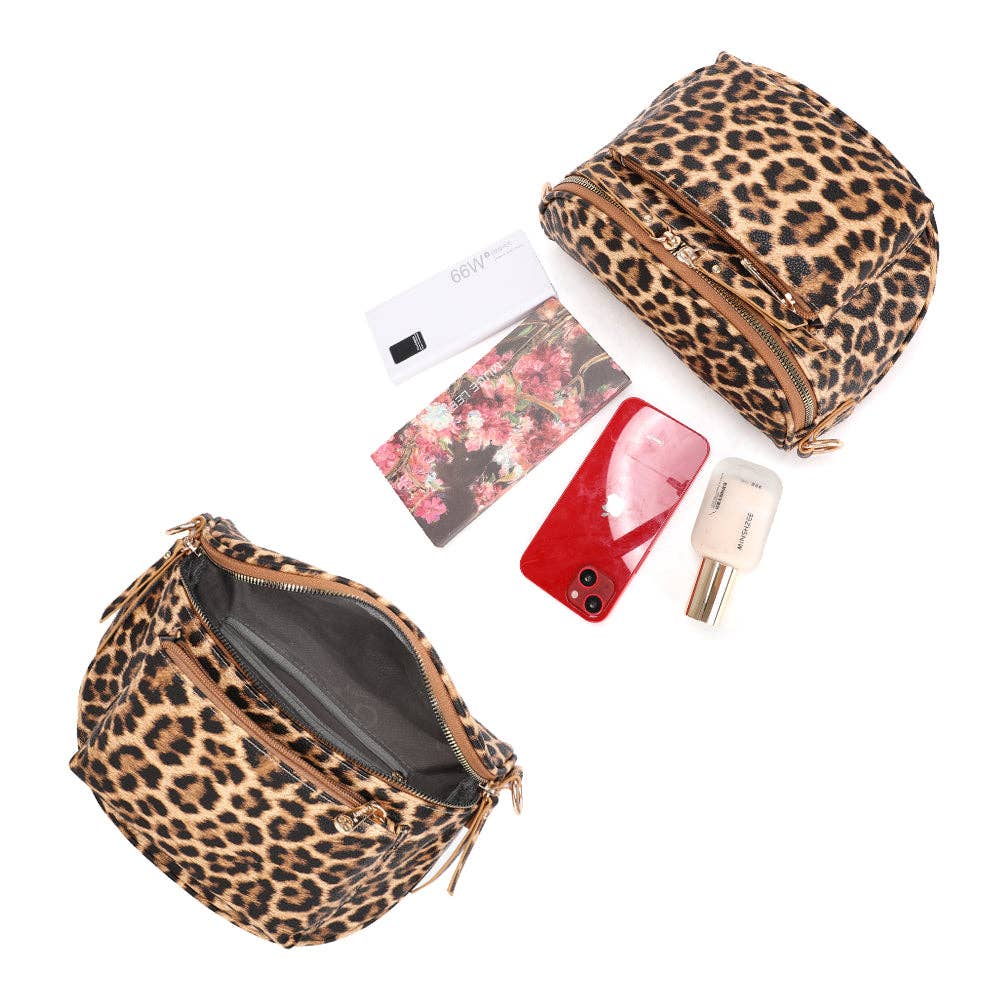 Gallantry - Vente Sac ceinture – femme - Glamour Léopard3