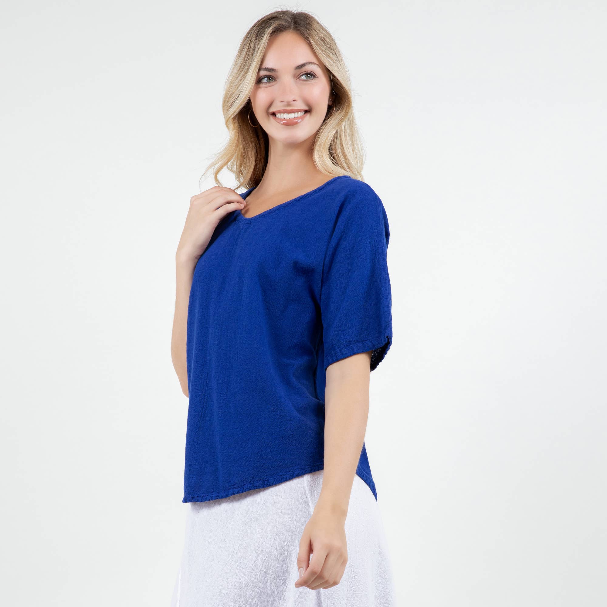 Cottonways – wholesale Blouse – Women’s – Mary Top 100% Cotton Gauze54