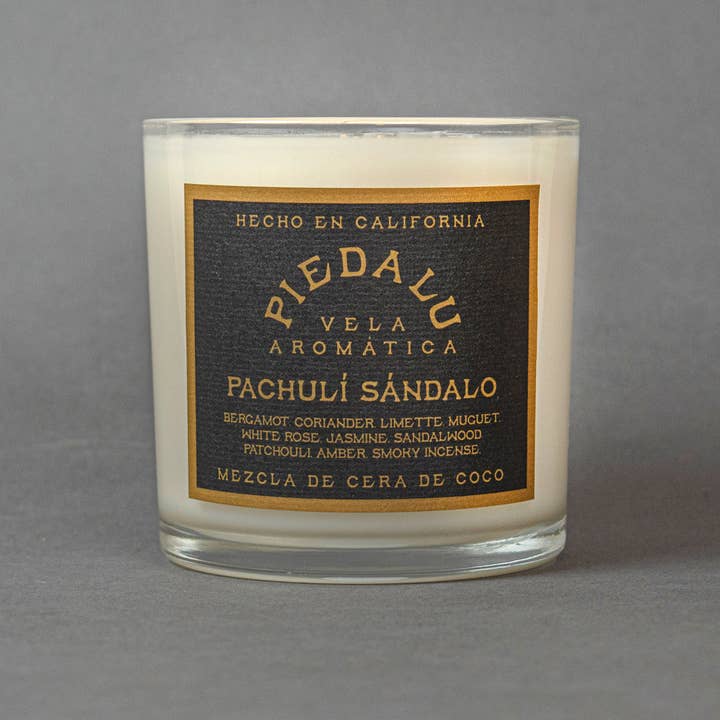 15OZ/425G PACHULÍ SÁNDALO for wholesale by PIEDALU VELA AROMÁTICA