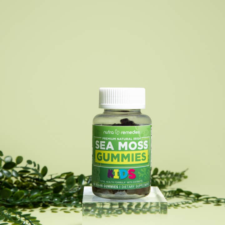 Sea Moss Gummies for kids organic & potent for wholesale by Nutra Remedies