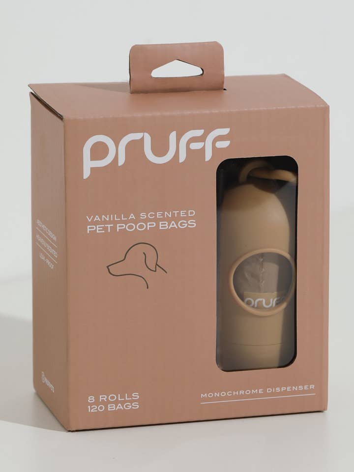 Sacchetti per rifiuti per animali domestici profumati alla vaniglia per la vendita all'ingrosso da parte di Pruff Pets
