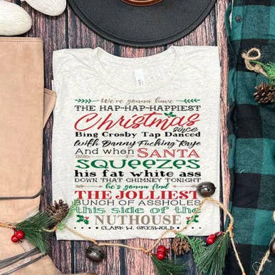Trendy Transfers - Wholesale Sublimation Transfer - Griswold Christmas Rant Screen Print Heat Transfer